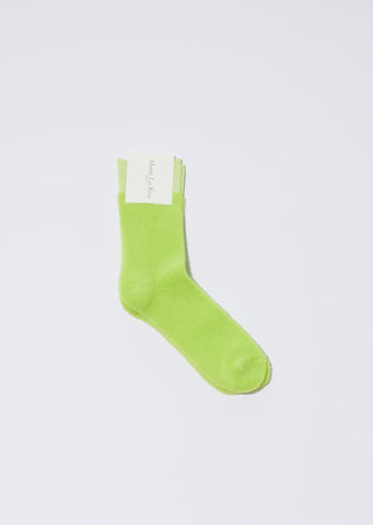 Sporty Short Socks — Green