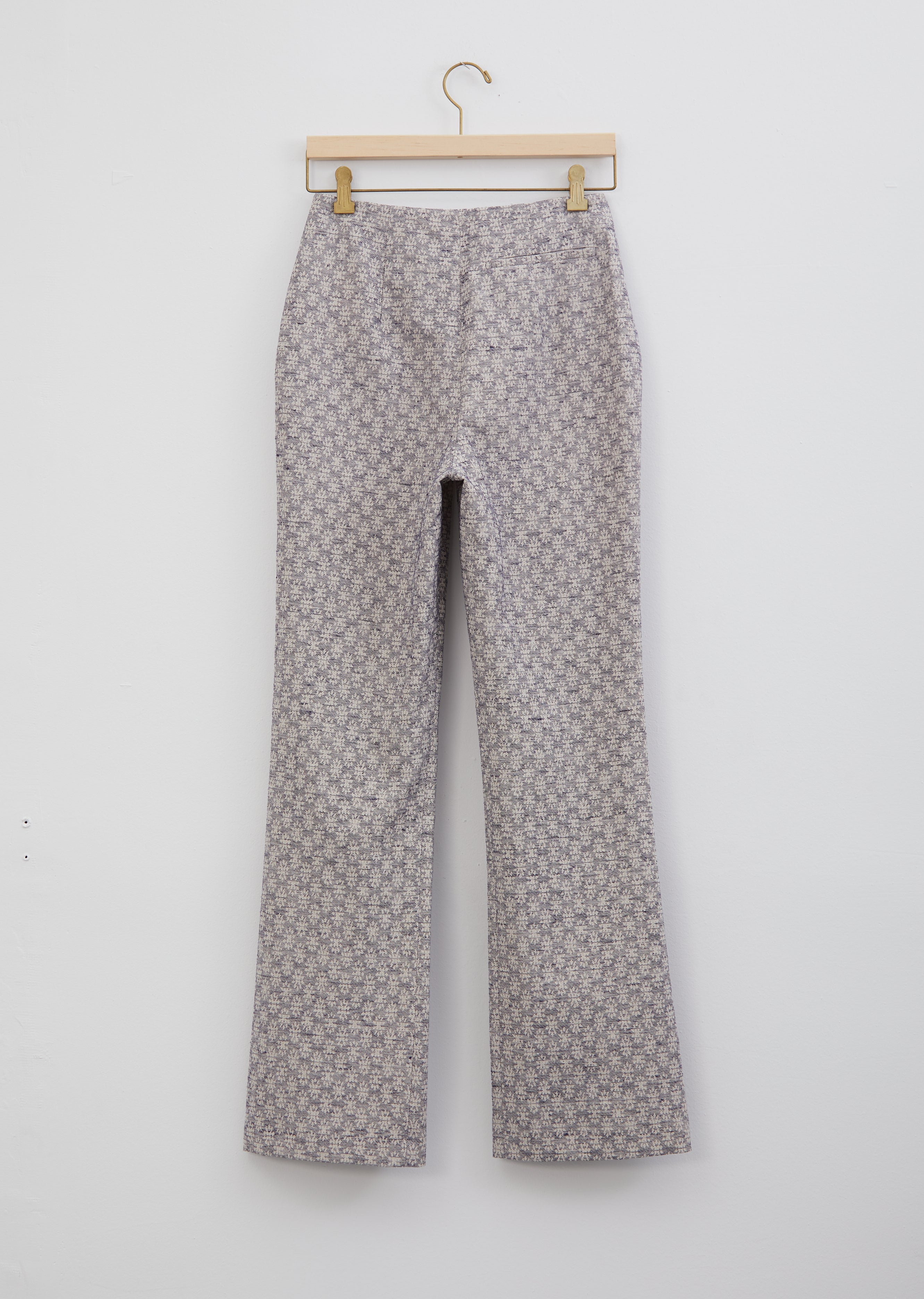 Zara Metallic Floral Jacquard Pants - Size S – The Shop District