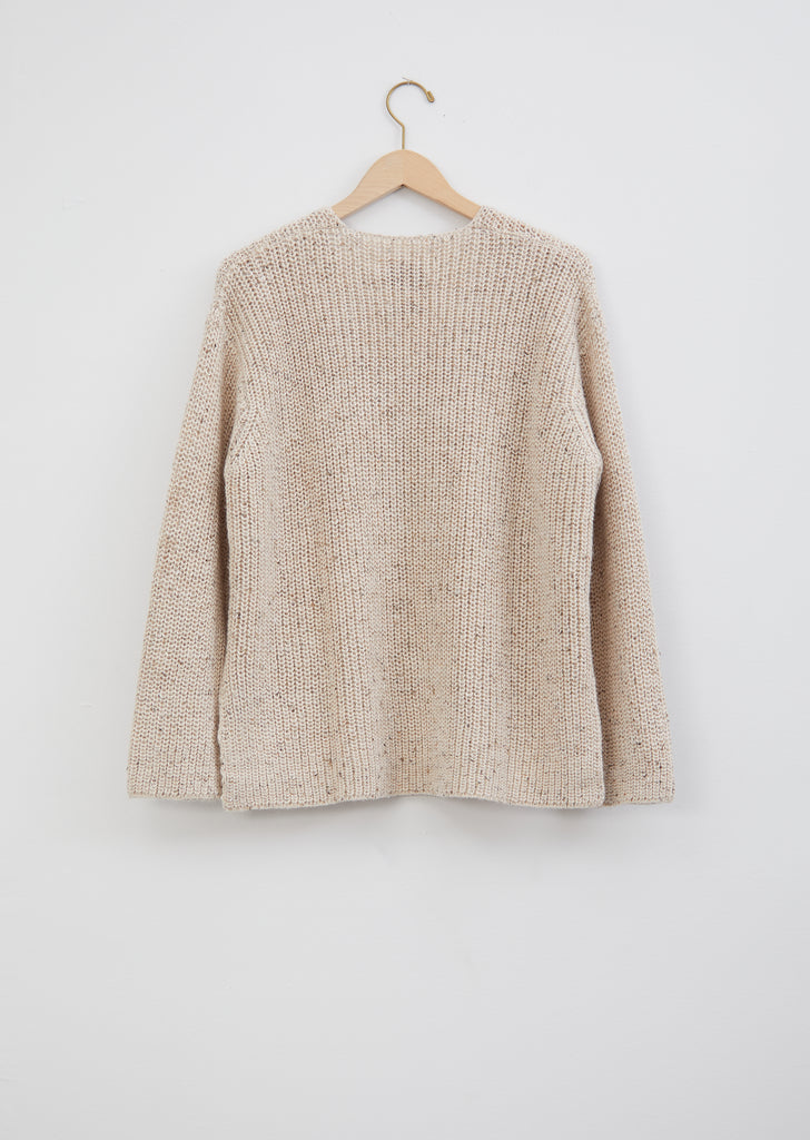Shaker V-Neck Sweater