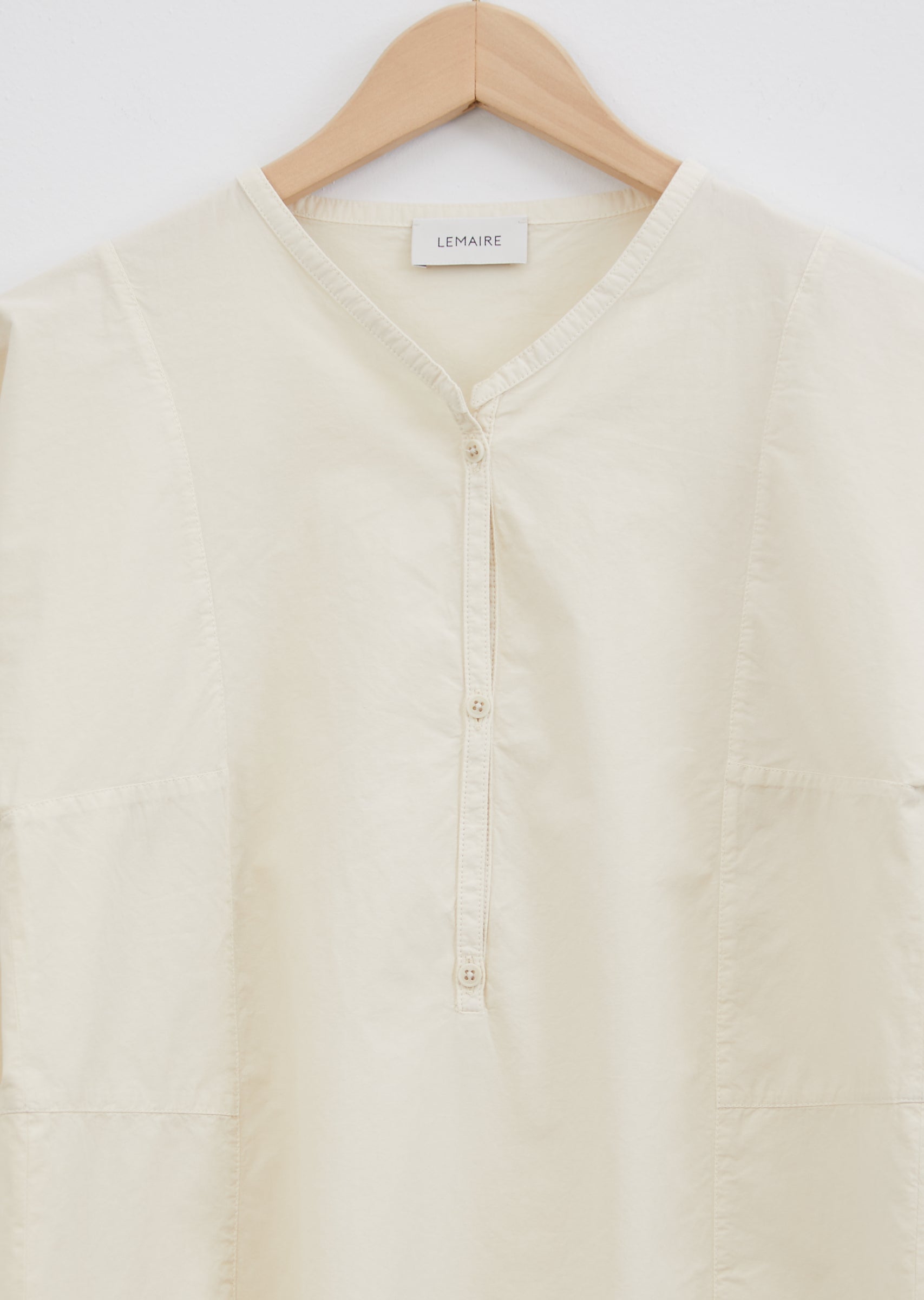 Henley Shirt Cream La Gar onne henley-shirt-cream-la-gar-onne