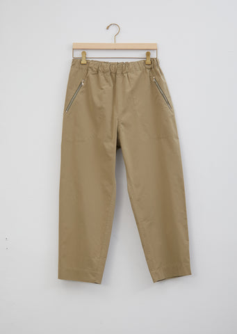 Peta Cotton Poplin Trousers