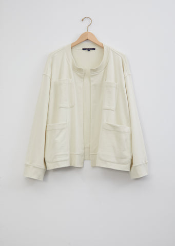 Turtle Cotton Fleece Cardigan