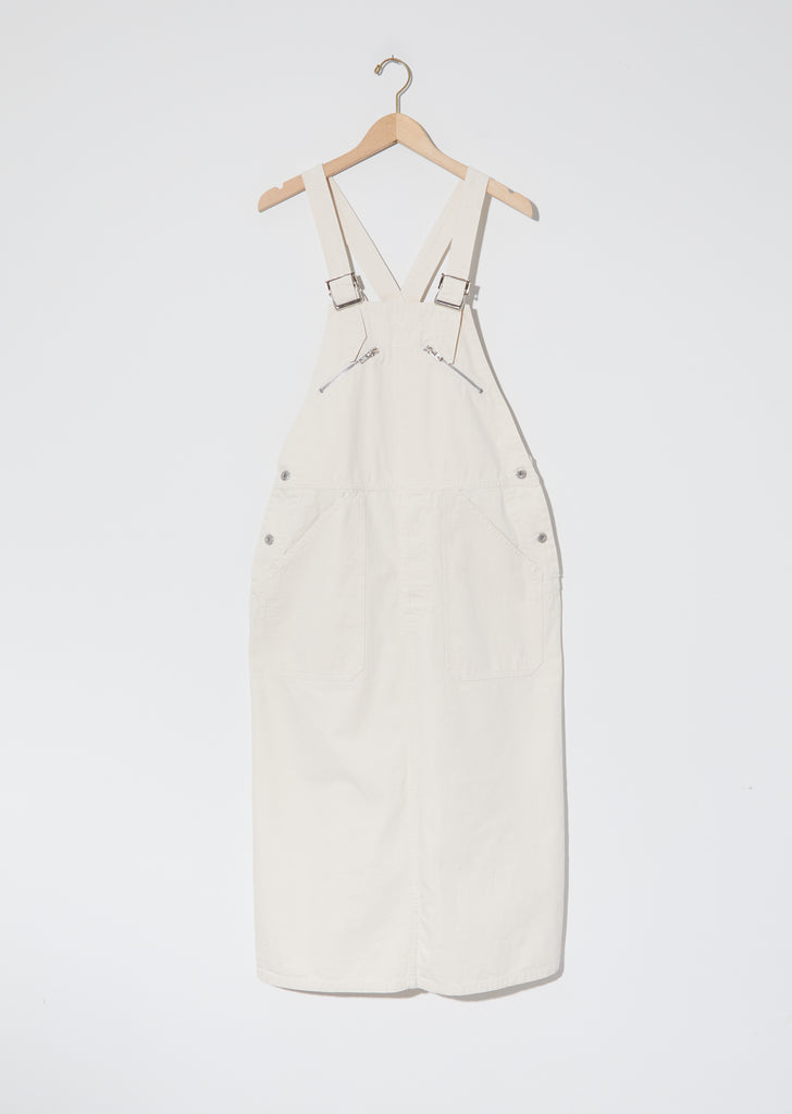 Cotton Serge Overall Dress