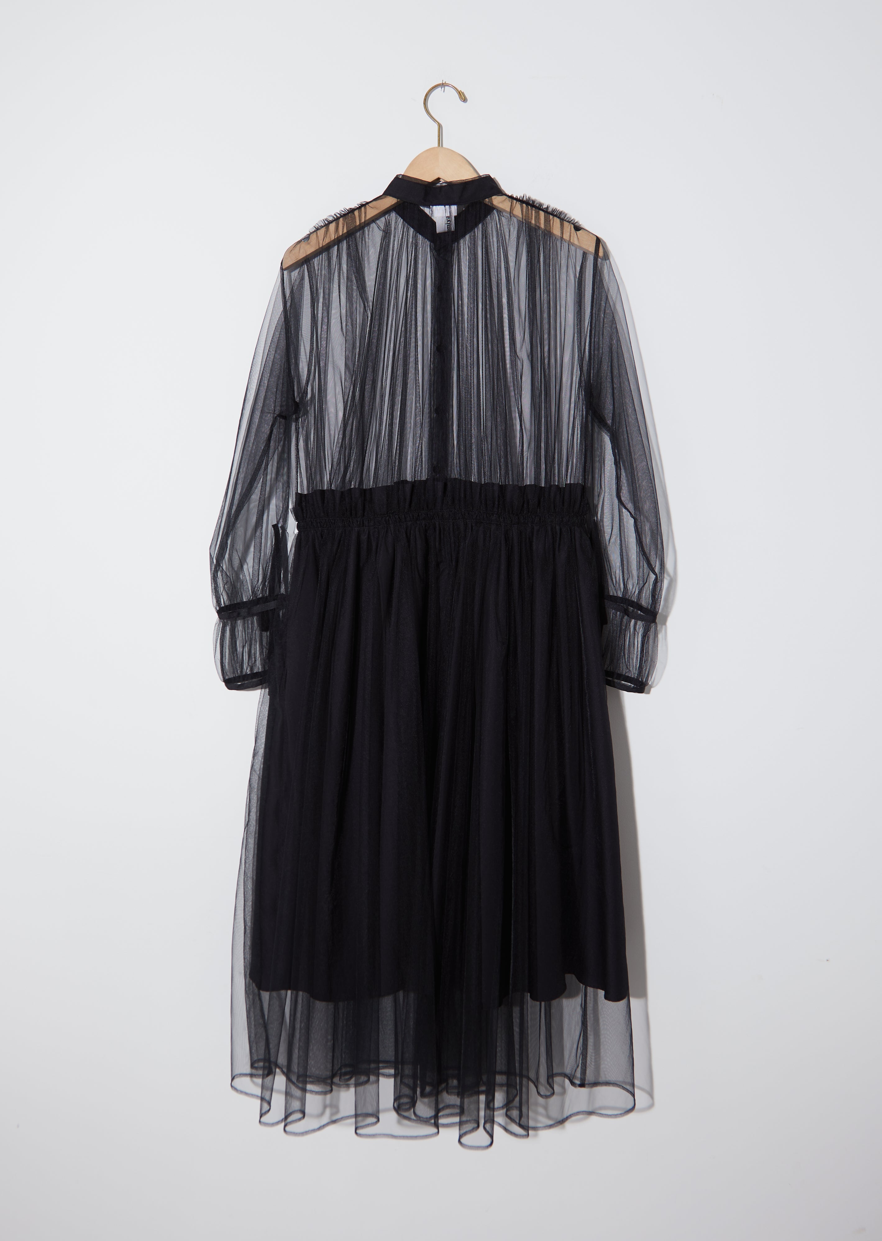 Tulle Shirt Dress La Garonne Tulle Shirt Dress La Garonne