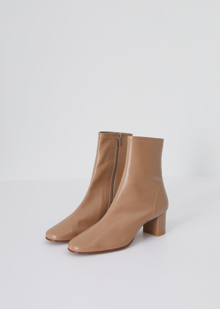 Sofia Ankle Boots — Nude