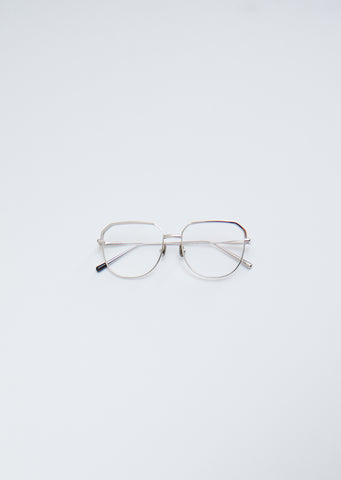 Glasses 024 — Silver / Clear