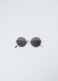 Sunglasses 027 — Silver Mat - C. BRN Grad / GRY
