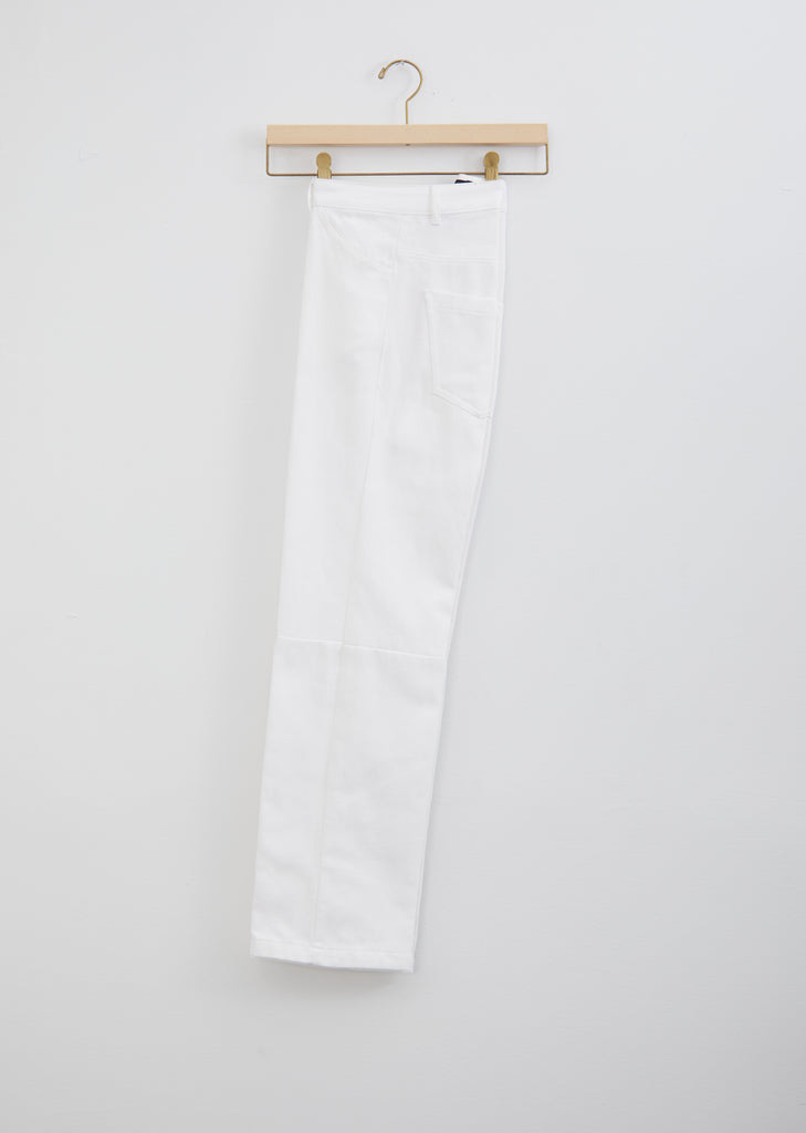 Cotton & Linen Denim Trousers