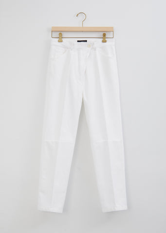 Cotton & Linen Denim Trousers