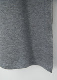 Basiluzzo Cotton Supima T-Shirt — Grey Melange