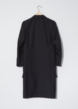 Long Gabardine Formal Coat