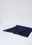 Iris60 Wool & Cashmere Mega Scarf — Navy