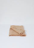 Solid Fleecy Wool & Cashmere Scarf — Camel