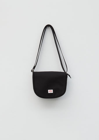 Canvas Crossbody Bag — Black