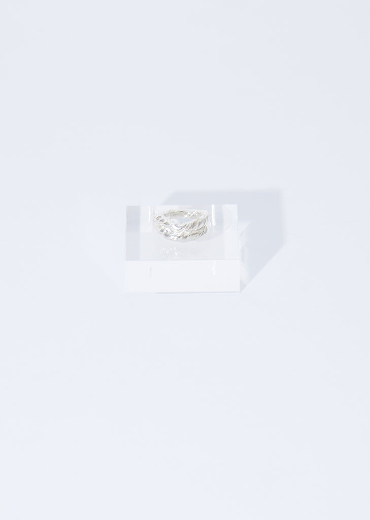 Element Double Ring — Silver