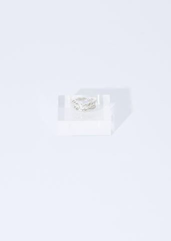 Element Double Ring — Silver