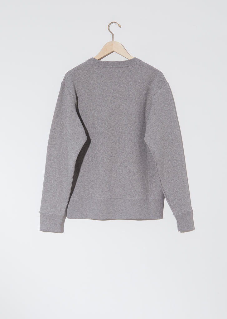 Unisex Fairview Face Sweatshirt — Light Grey Melange