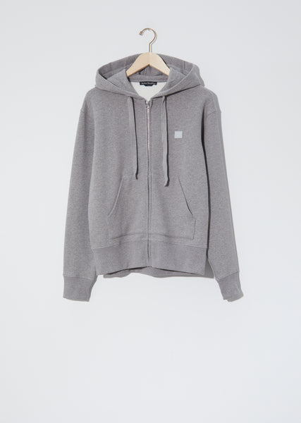 【関税&送料込】Acne Studios Pale Grey Melange Hoodie With L Acne Studios - Logo hooded sweater - Pale Grey Melange
