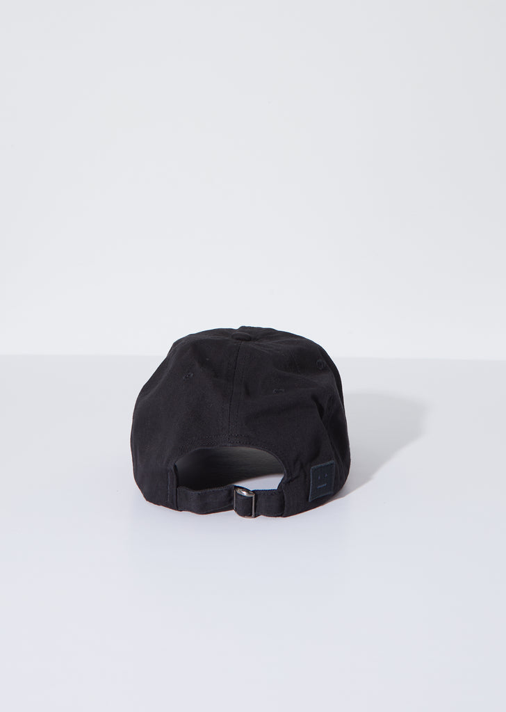 Unisex Cunov Patch Face Hat — Black