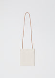 Washed Canvas Pochette — White