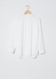 Cotton Collarless Blouse