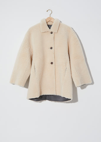 Reversible Shearing Short Coat