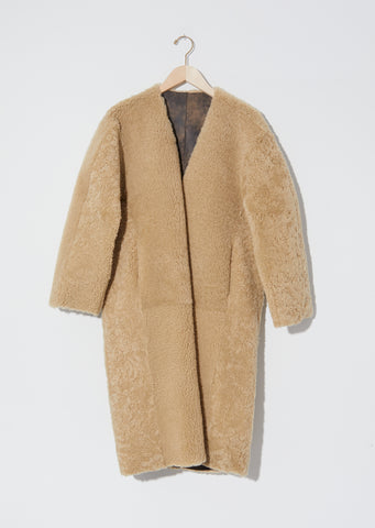 Reversible Shearling Coat