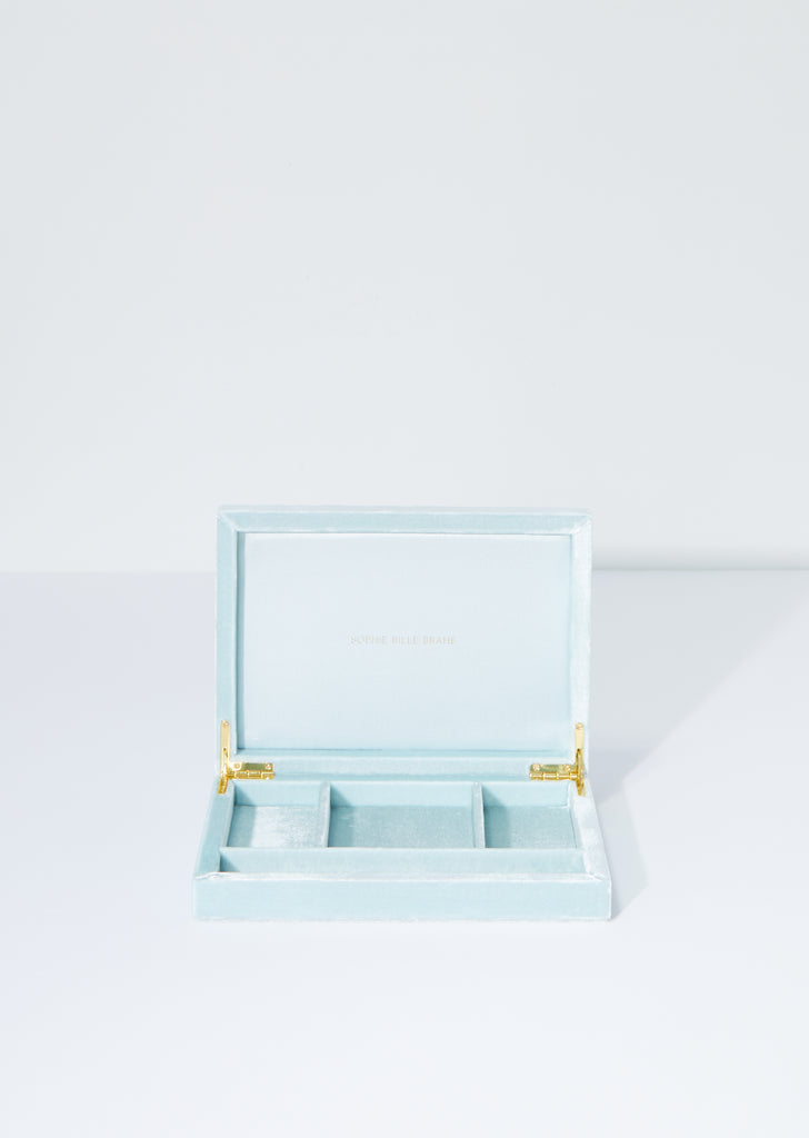 Tresor Velvet Jewelry Box - Nuages