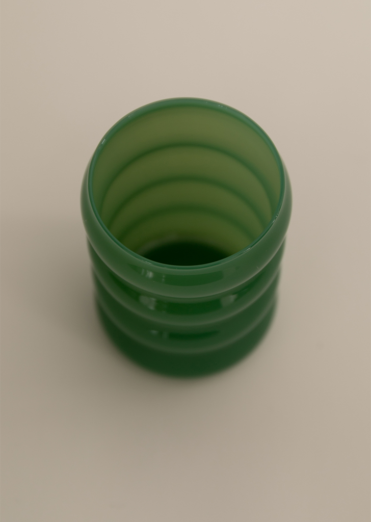 Opaque Ripple Cup (Set of Two) — Jade