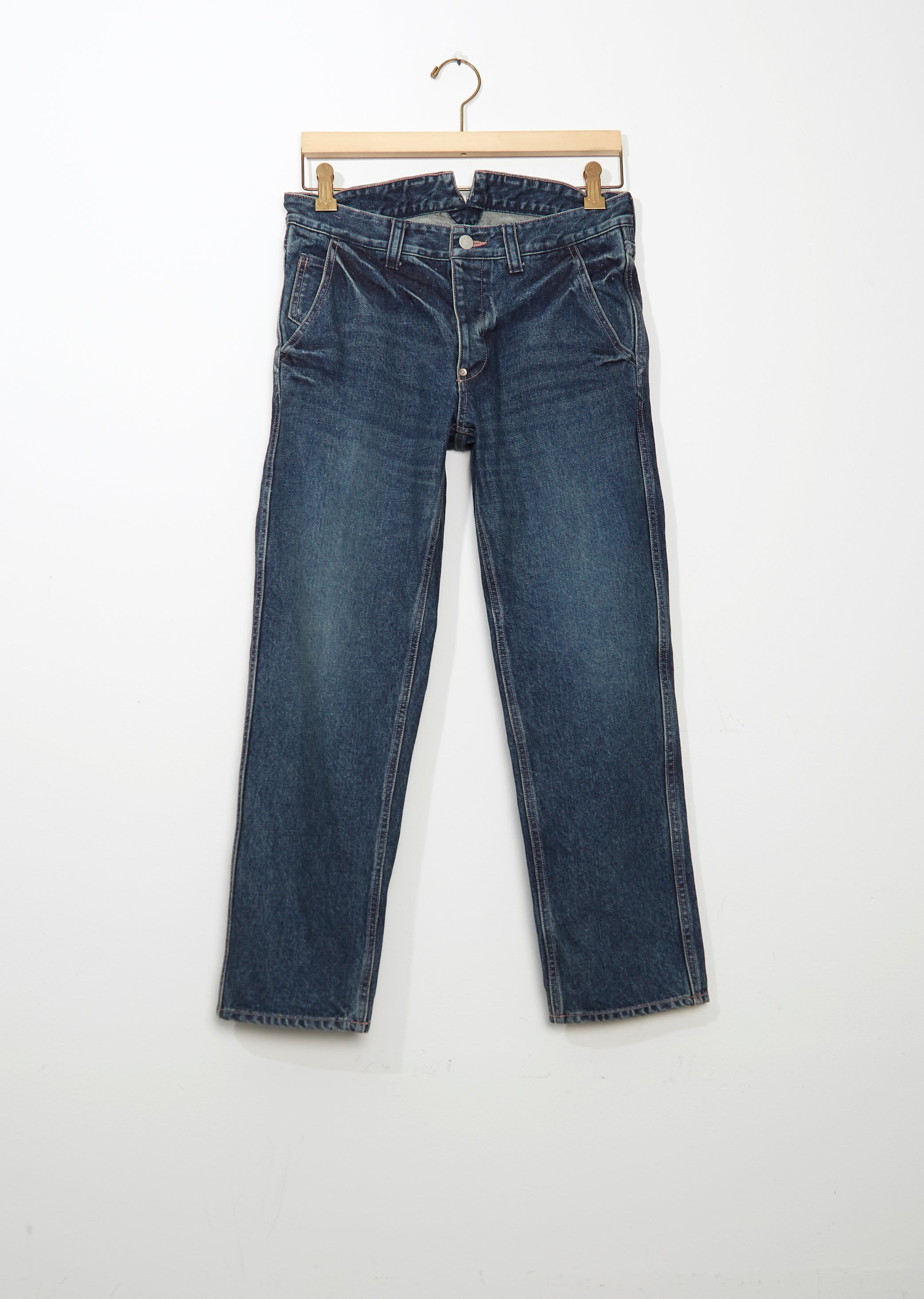 Straight Leg Denim Jeans – La Garçonne