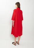 Elba Cotton Dress — Red