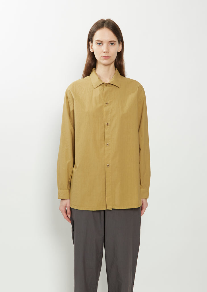 Angello Cotton Shirt - Brown