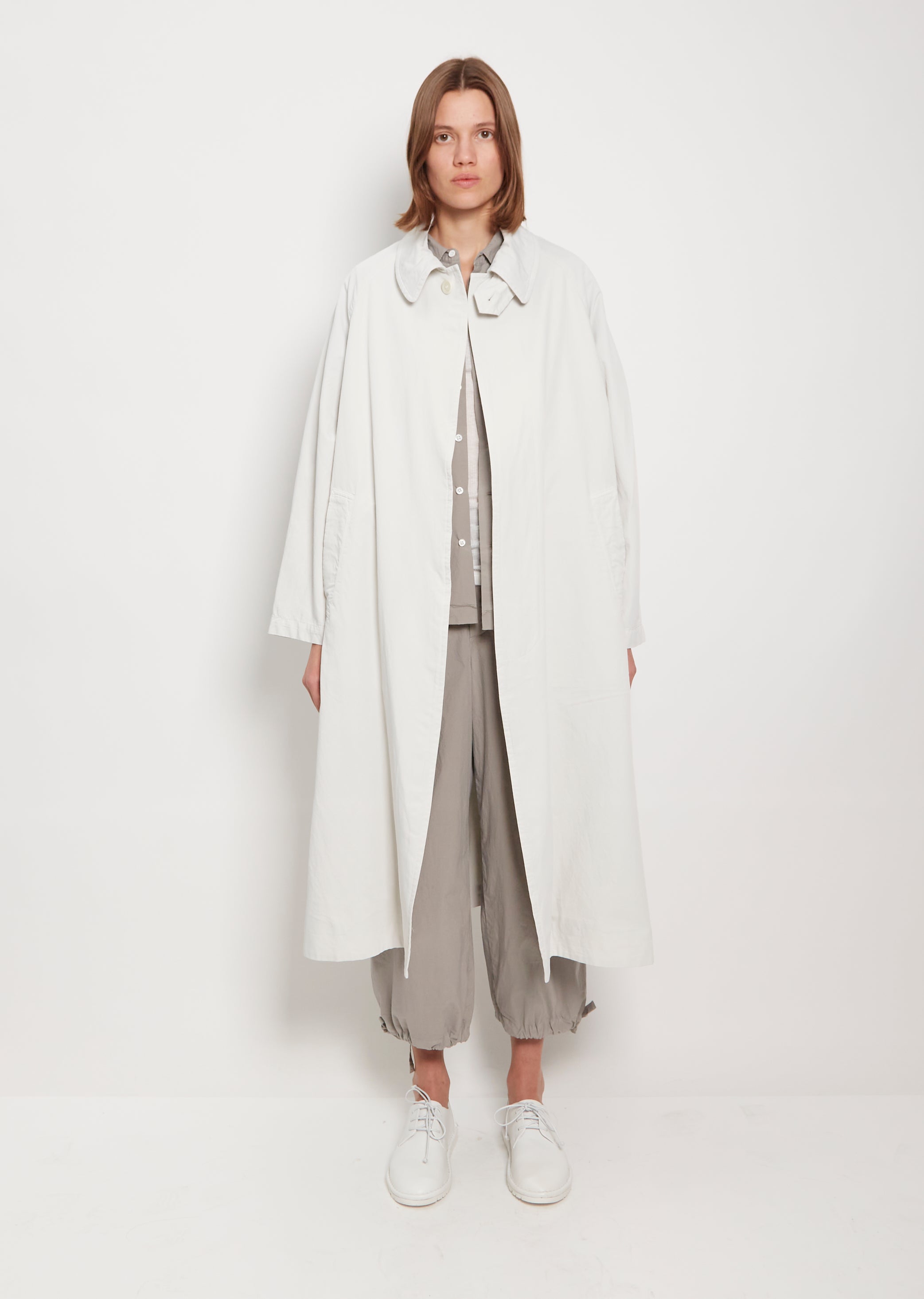 Wind Slip Collar Coat – La Garçonne