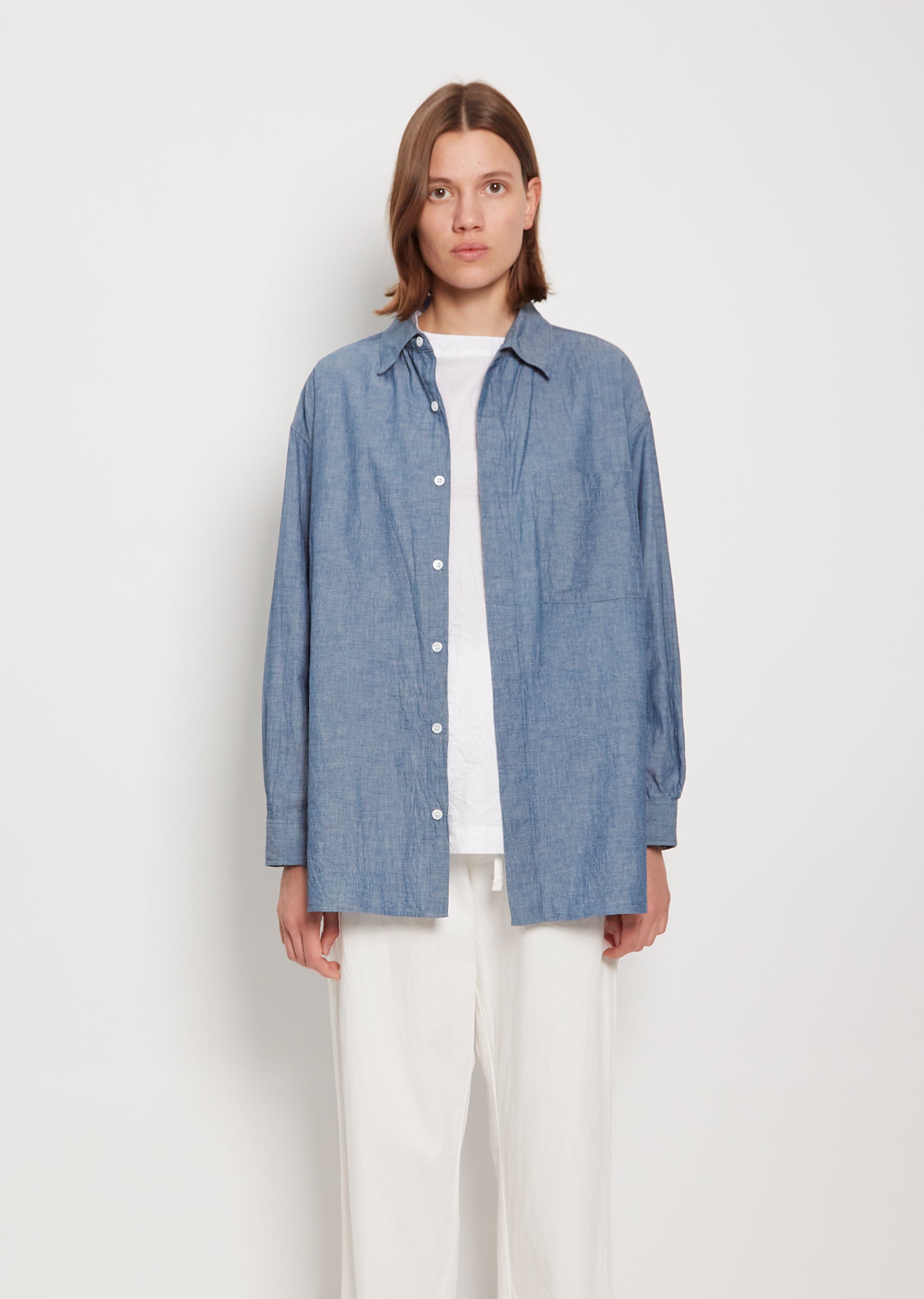Vintage Style Baggy Shirt – La Garçonne Vintage Style Baggy Shirt – La Garçonne