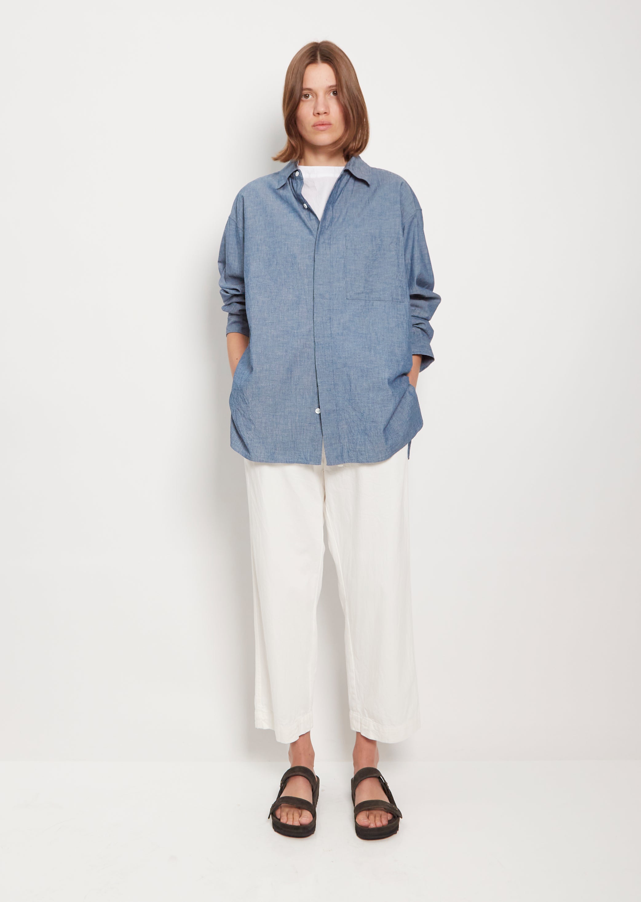 baggy dress shirt Vintage Style Baggy Shirt – La Garçonne