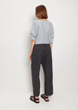 Chambray Twill Easy Trousers