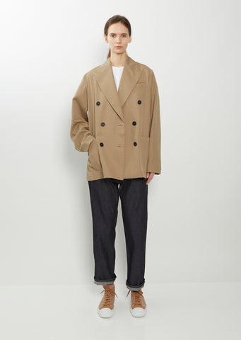 Catalina Wool Jacket — Sahara – La Garçonne