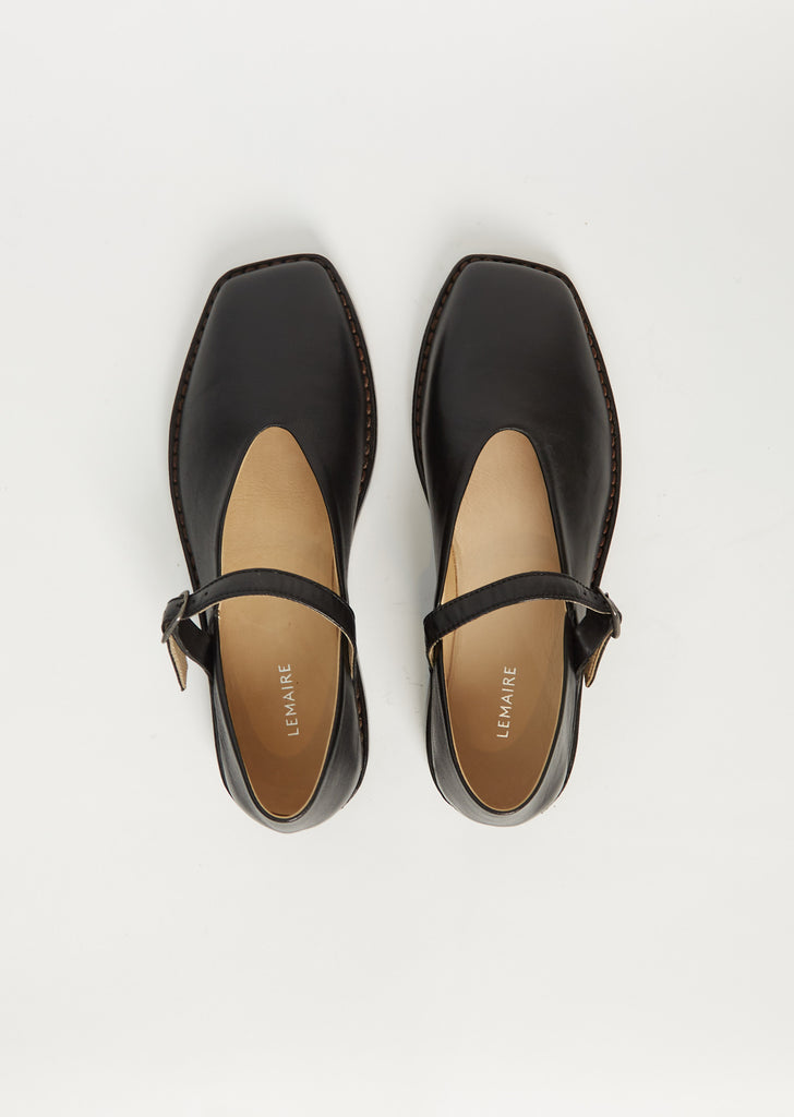 Ballerina Shoes — Black