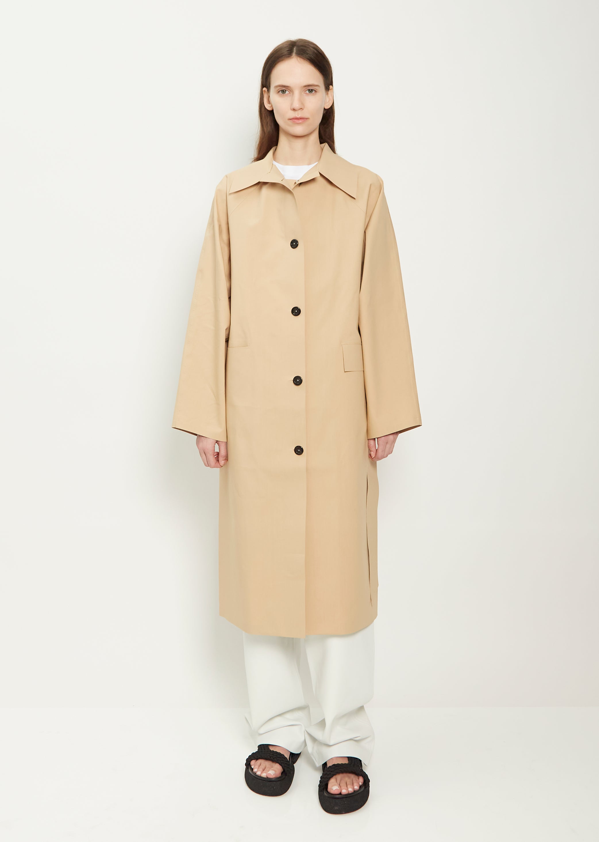 na.e ナエ　Lowell trench coat Mens Trench Coat | Earl Trench Coat in Navy | Onsloe