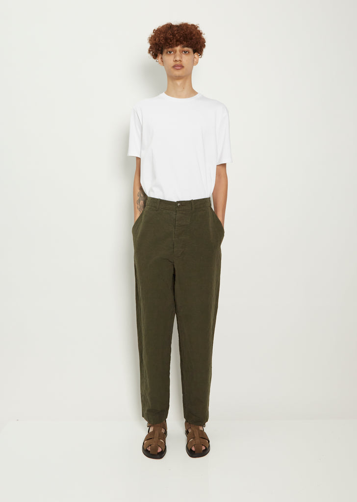 Men's Ah Cotton Linen Pant — Khaki