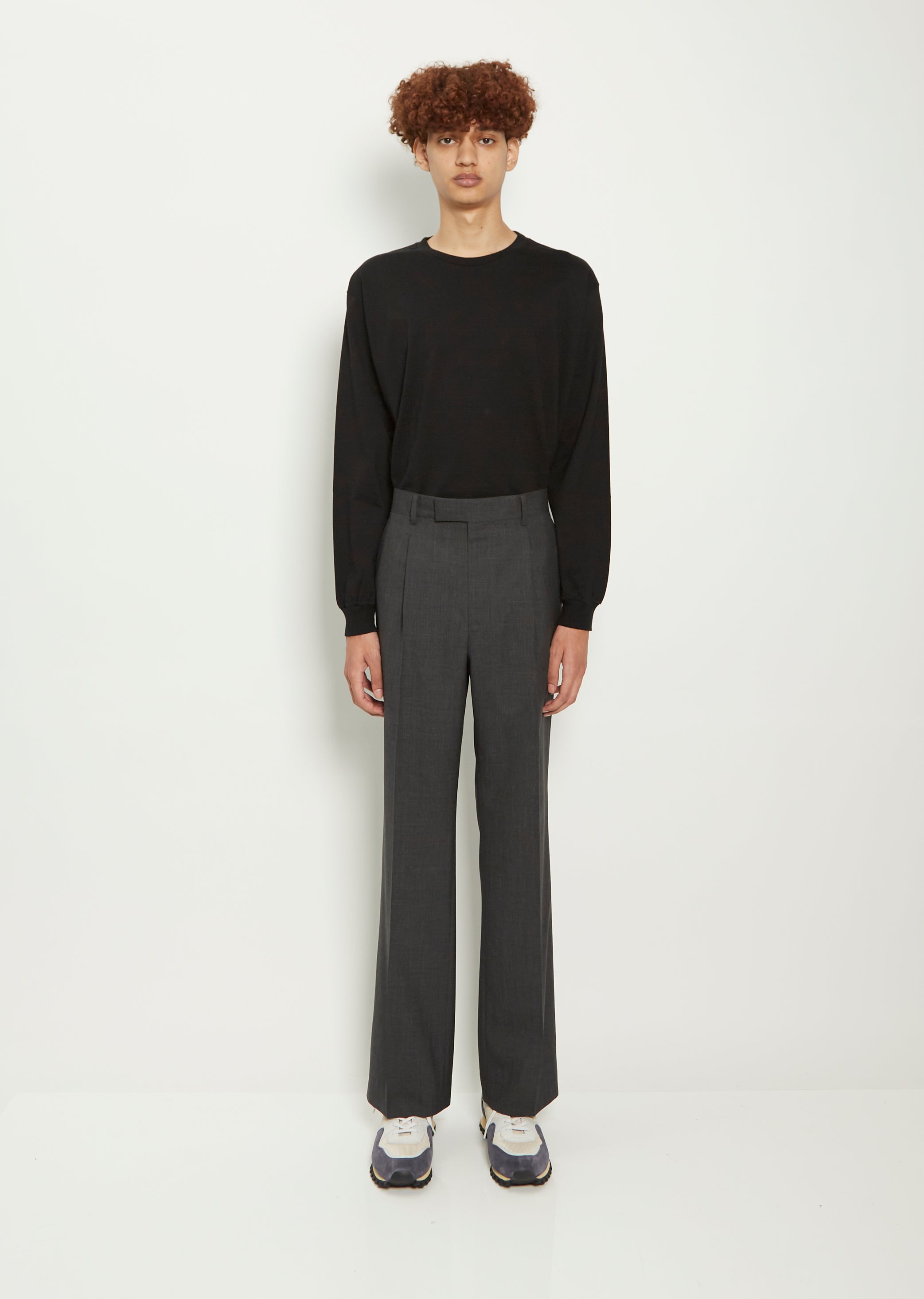 Super Fine Tropical Wool Slacks – La Garçonne