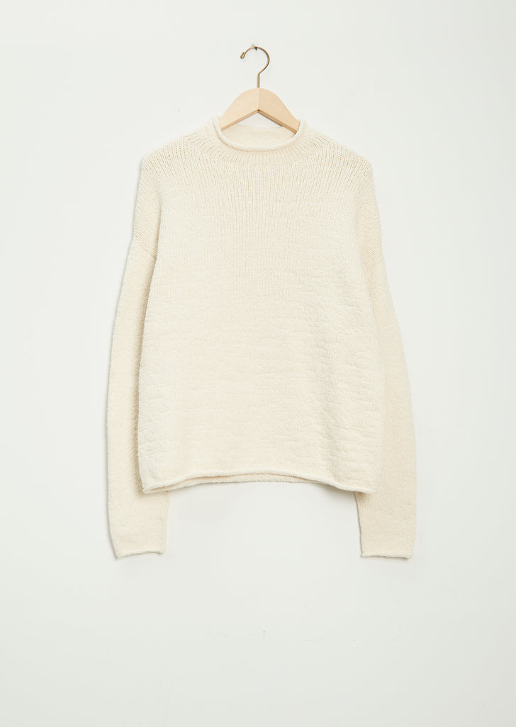 Raw Rollneck — Natural