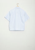 Men's Pleated Shirt With Flap Pockets