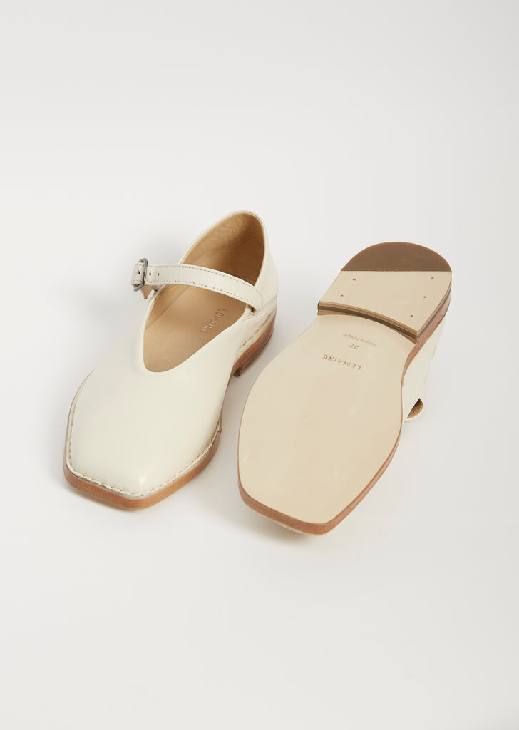 Ballerina Shoes — White