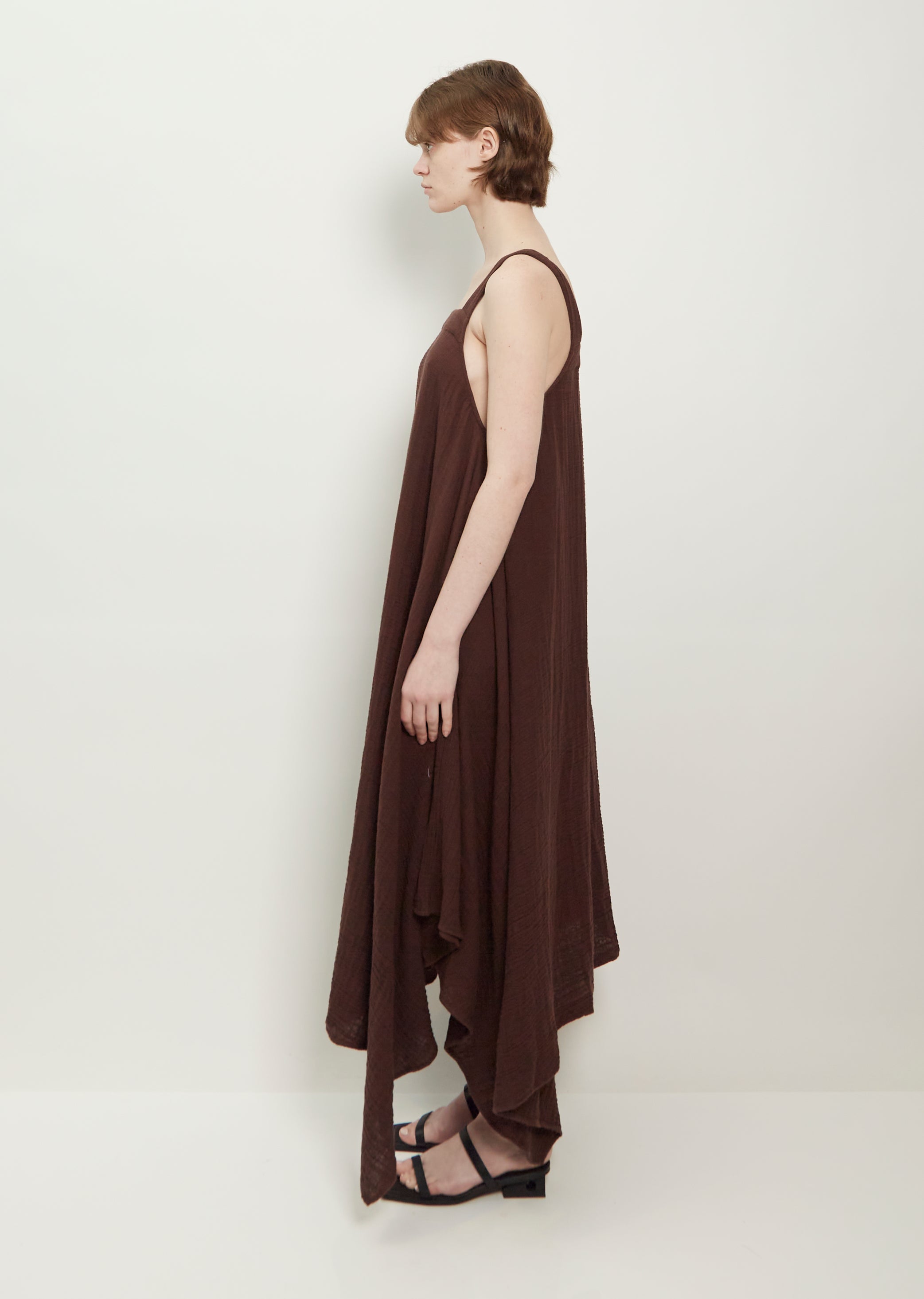 Lulu Double Cloth Cotton Handkerchief Dress – La Garçonne