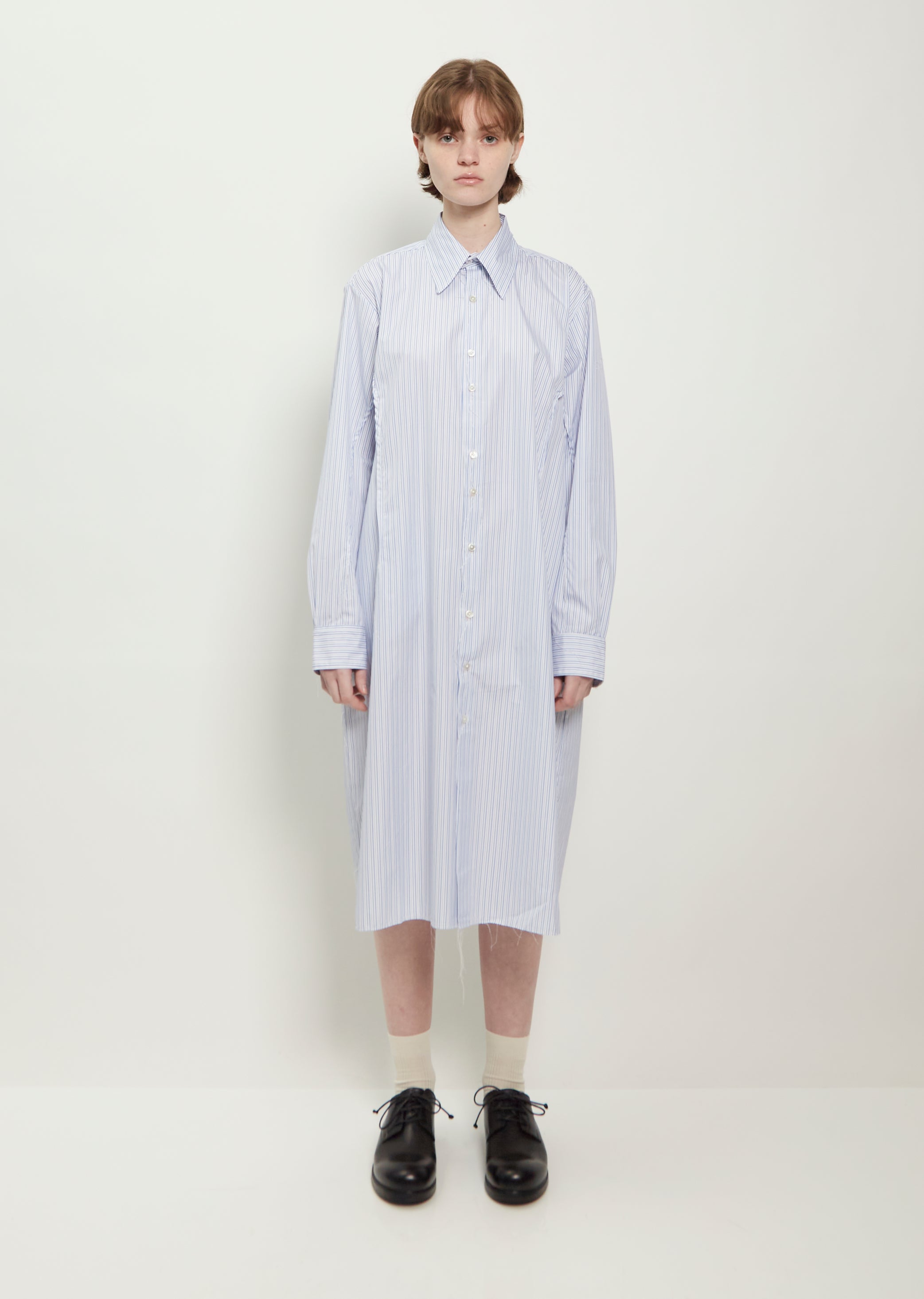 darted shirt dress Yuji Yamada Spring/Summer 1998 Darted Shirt Dress