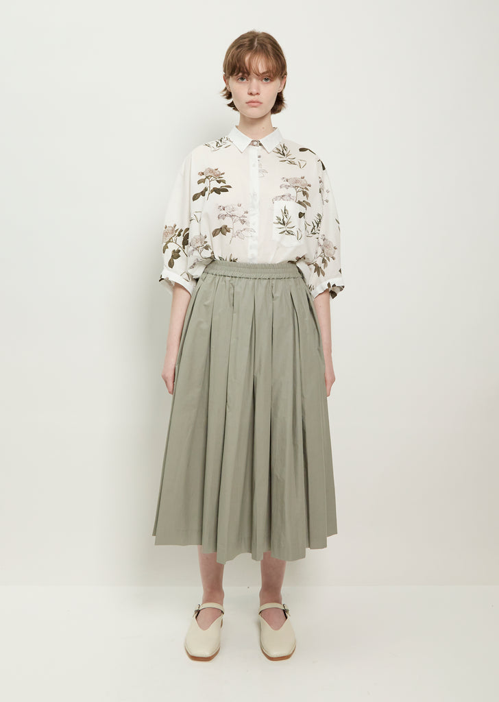Solange Cotton Typewriter Skirt