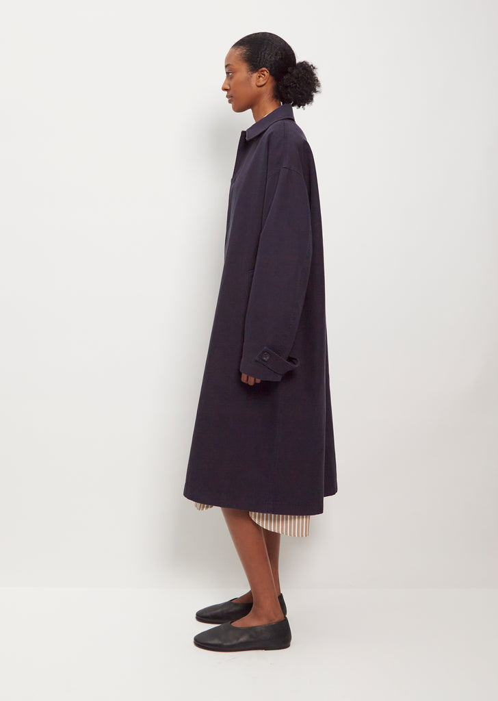 Twill Cotton Wool Trench