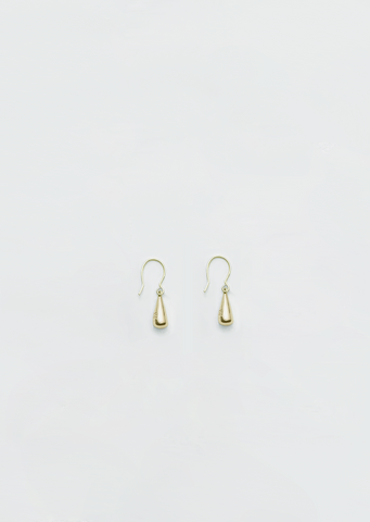 Gold Tiny Dew Drop Earrings