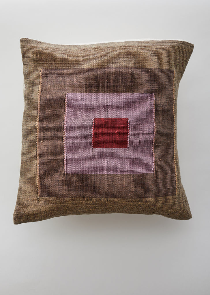 Handloom Vegetable Dyed Lao Cushion Cover